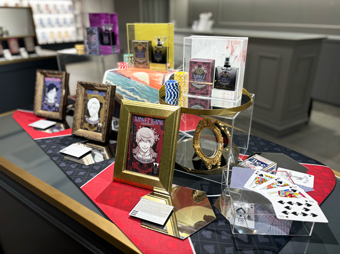 ジャンケットバンクの世界観を再現した限定ディスプレイ1