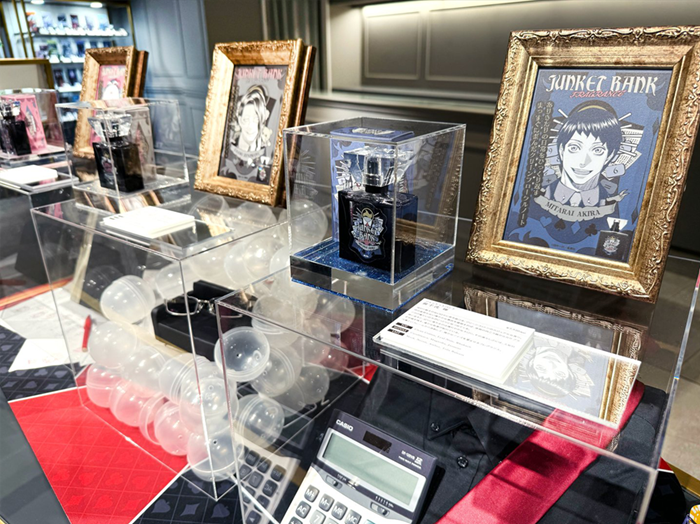 ジャンケットバンクの世界観を再現した限定ディスプレイ3
