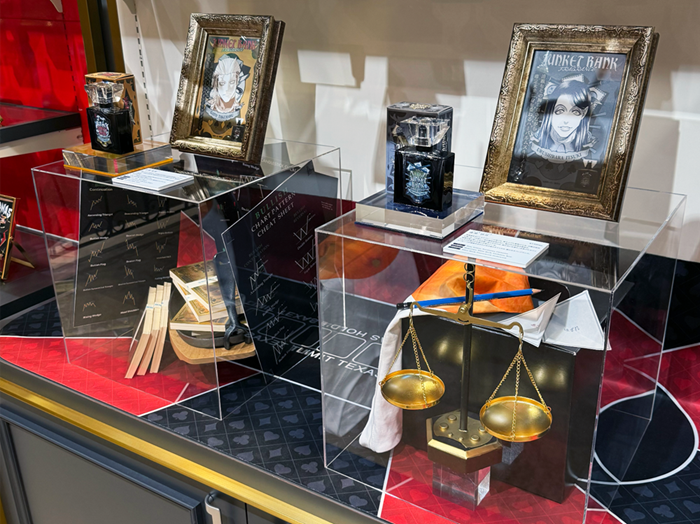 ジャンケットバンクの世界観を再現した限定ディスプレイ4